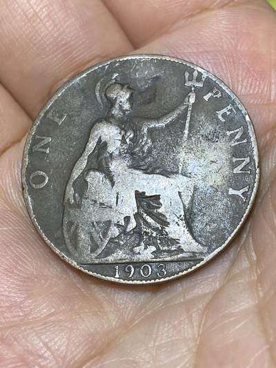2025年第六十七场(总第九十三场）外国好品散币(免佣金) - 英国🇬🇧1903年1便士(爱德华七世时期)