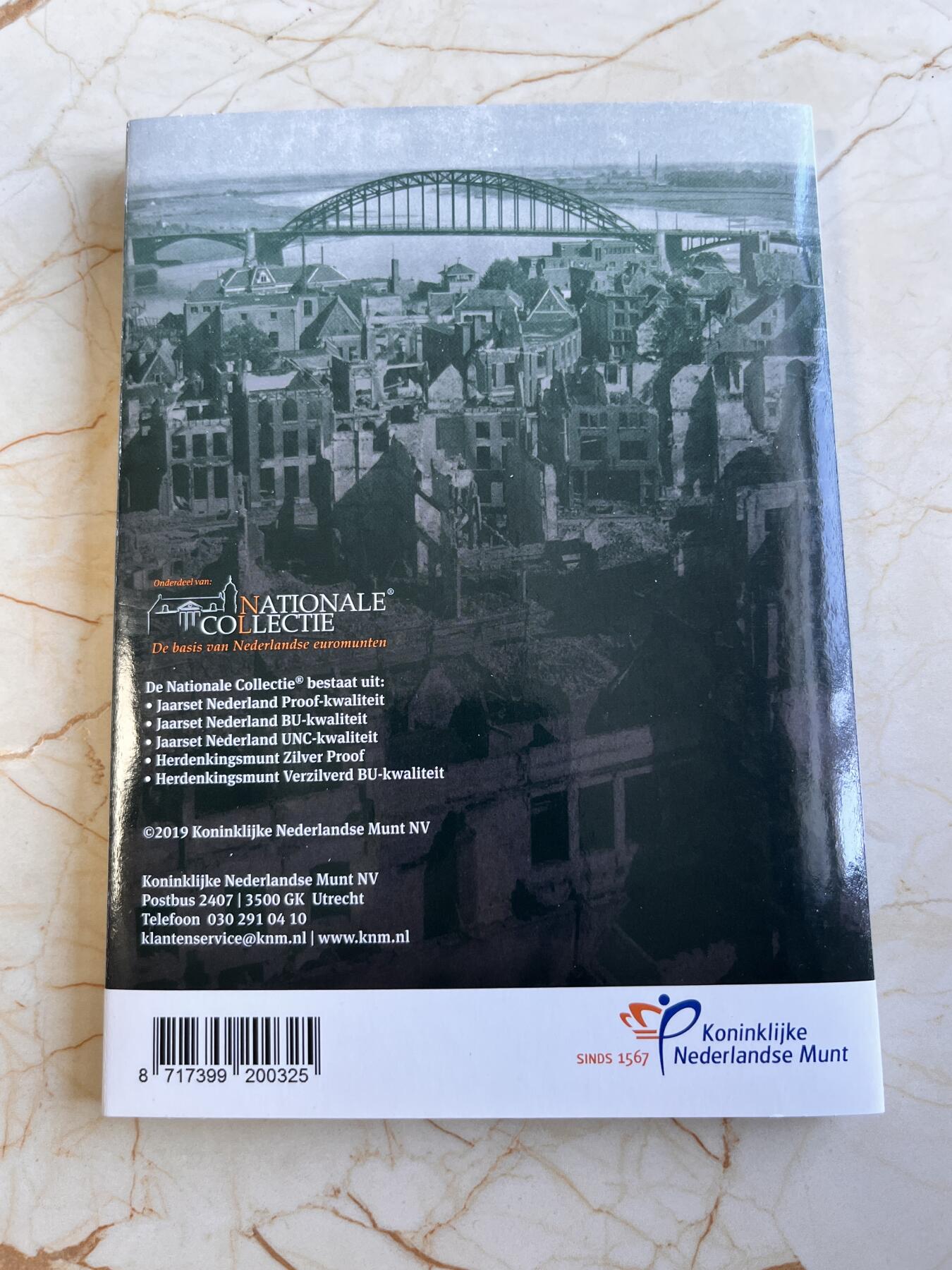 第166期拍卖【长期征集拍品】 卡装荷兰2019年二战市场花园空降行动精制银币，925银，15.5克，发行4500枚