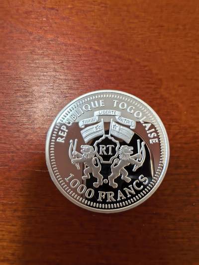 长老汇蛇年精选第二十三场拍卖 2004多哥席勒1000先令精制银币