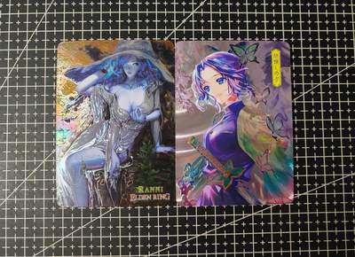 铃鹿第五期（提示一：自制卡难免瑕疵，可能存在撞角爆边等出厂瑕疵，介意慎拍；提示二：参拍请慎重，跑单押金不退的）） - 光刻蝴蝶忍菈妮对卡