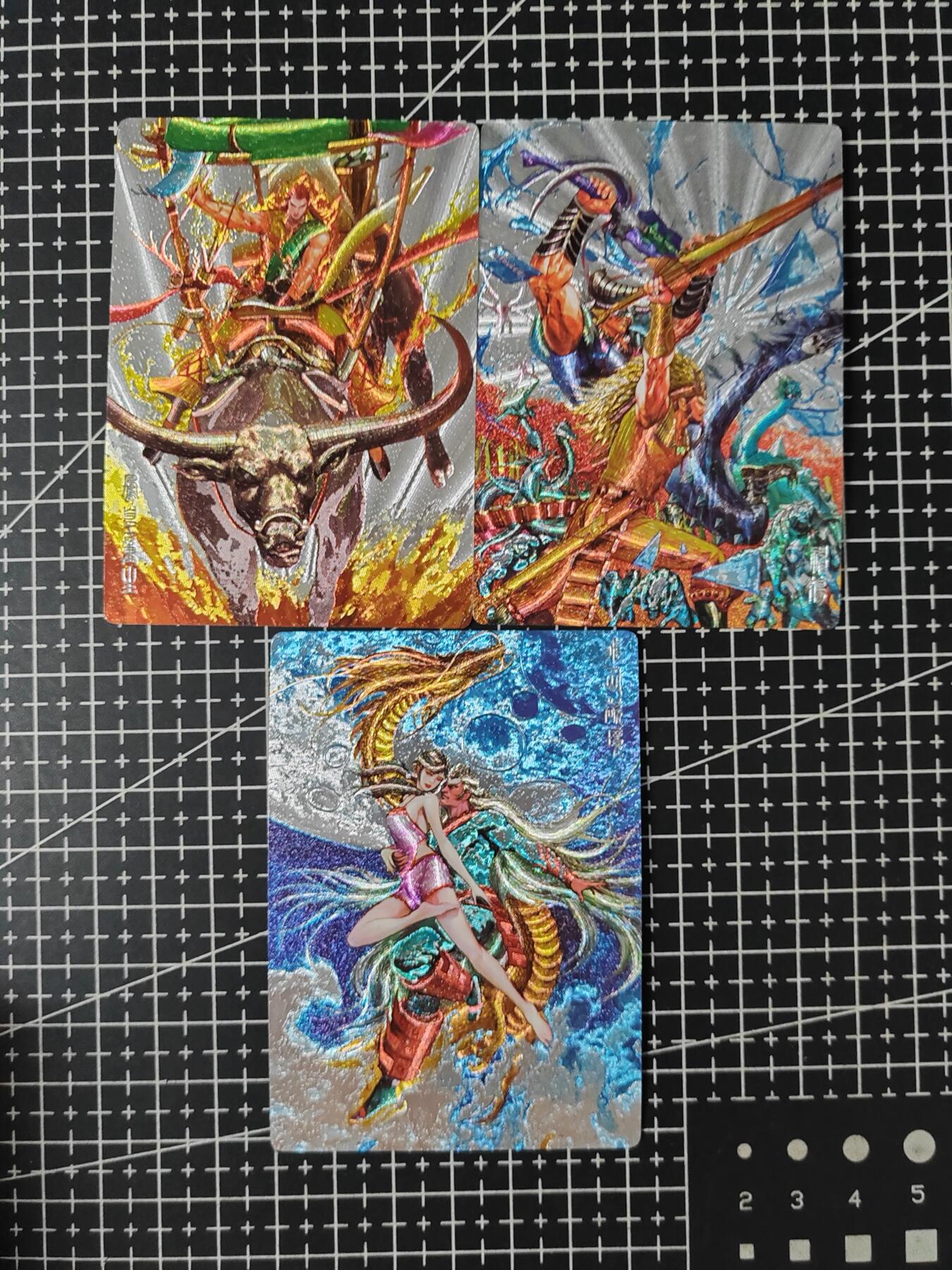 铃鹿第五期（提示一：自制卡难免瑕疵，可能存在撞角爆边等出厂瑕疵，介意慎拍；提示二：参拍请慎重，跑单押金不退的）） 奇点山海逆战二