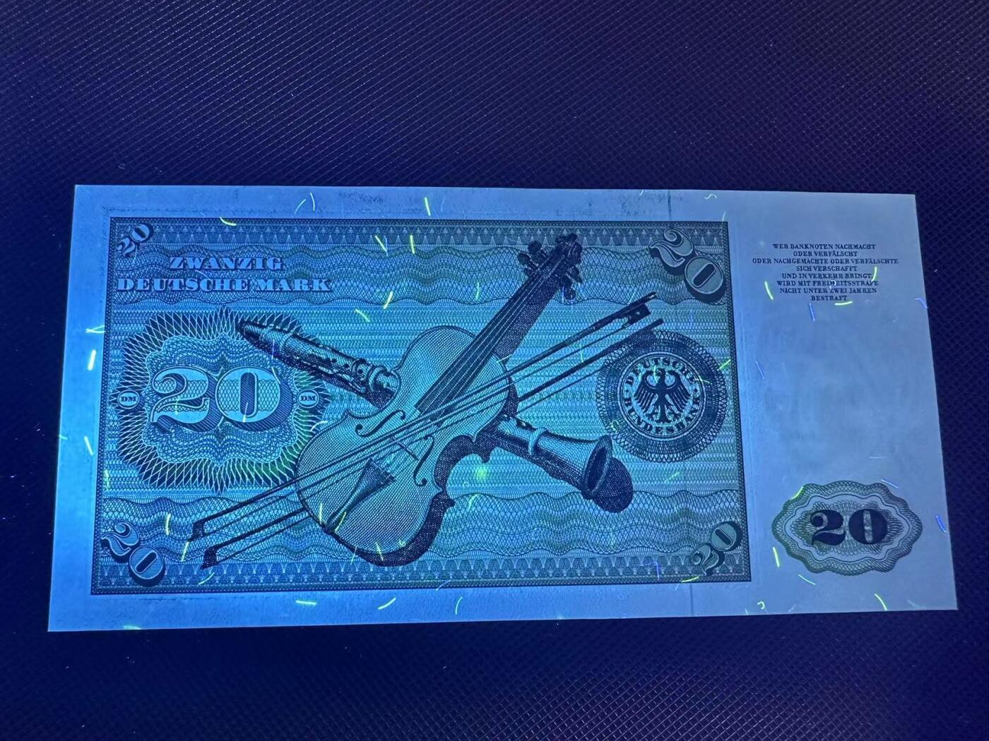 喜羊羊钱币收藏2025第7期(普品场) 德国1970年20马克  unc  