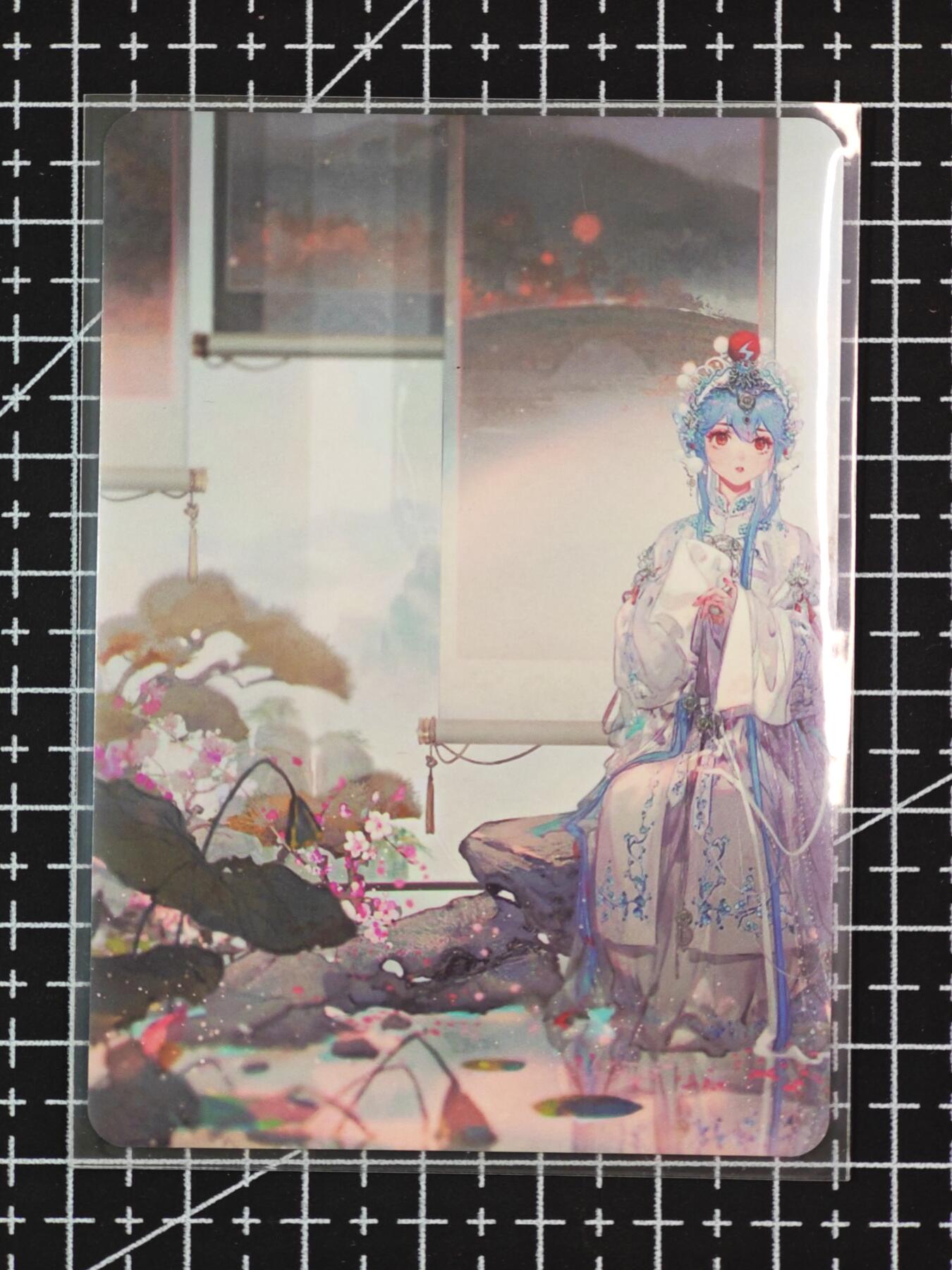 琦卡当当铺  第06期★★忍痛割爱，为红颜★★(分享有奖) 持续收拍品中~更多福利欢迎加群了解 百戏人生-青蛇-折光彩闪（有纹理）-1张