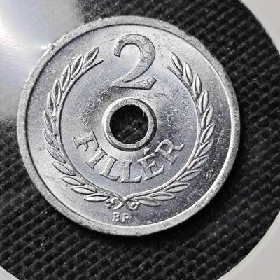 KK钱币收藏小铺 第309期 2月预留时间 周末发货 - 1971匈牙利2菲勒 好品