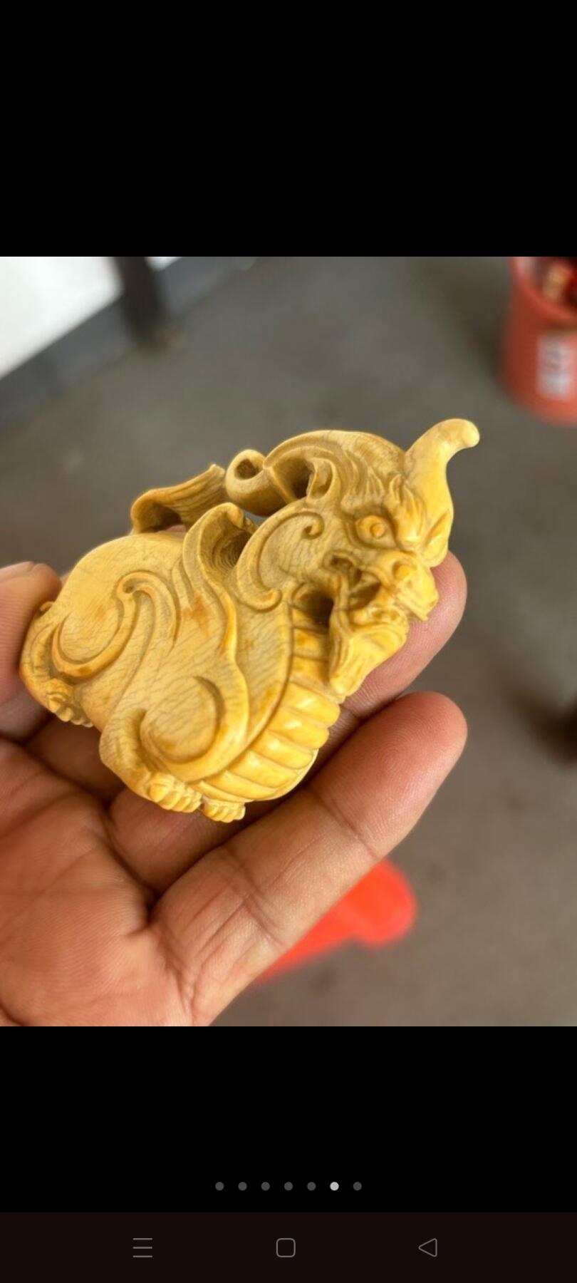 猛犸雕独角兽一个