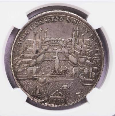 NGC-AU50 1790瑞士苏黎世景观泰勒双狮版 原味 - NGC-AU50 1790瑞士苏黎世景观泰勒双狮版 原味