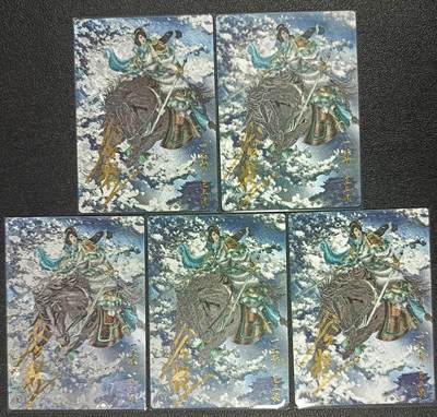 天玑星卡拍第一百零六期《7.21周一截拍》持续收拍收评中 满赠卡需备注 - 【亲签卡】卡德曼 忠义水浒 扈三娘 限编108 粗闪 五张