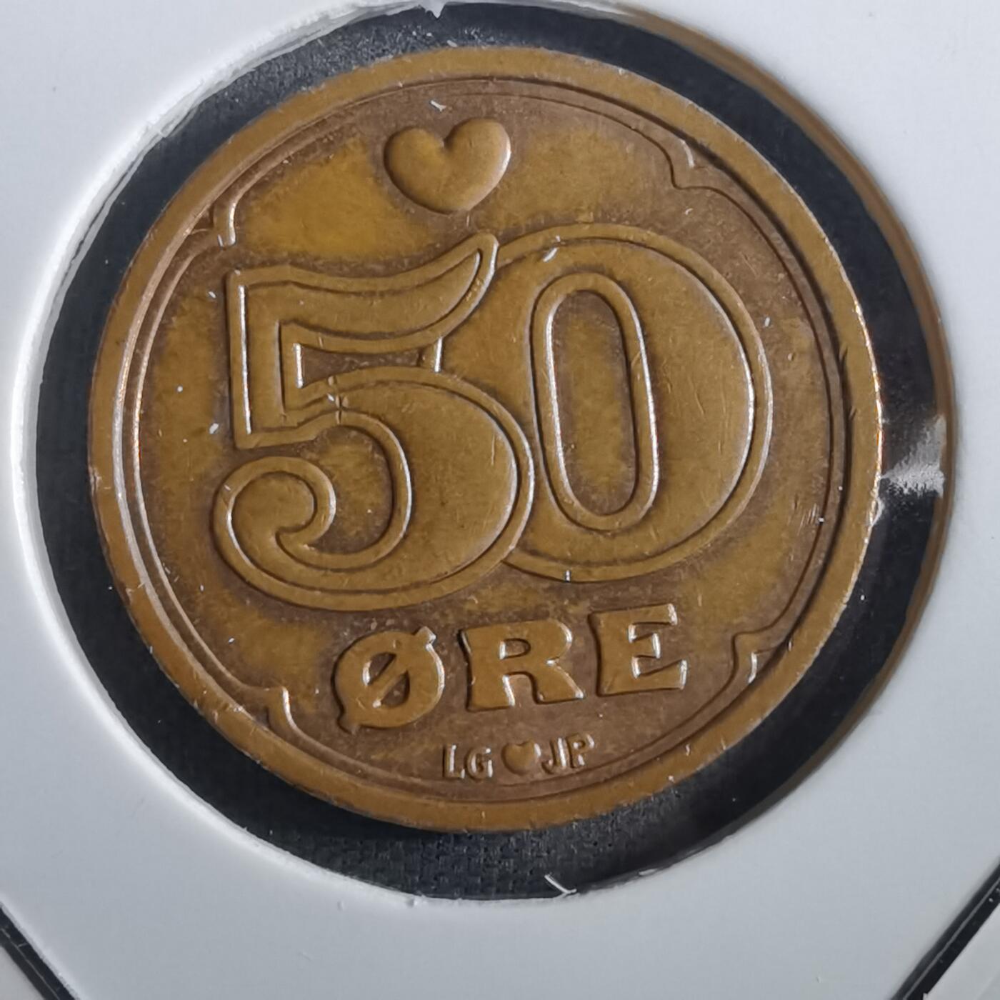 沼泽如烟--第783场 丹麦1990年50欧尔