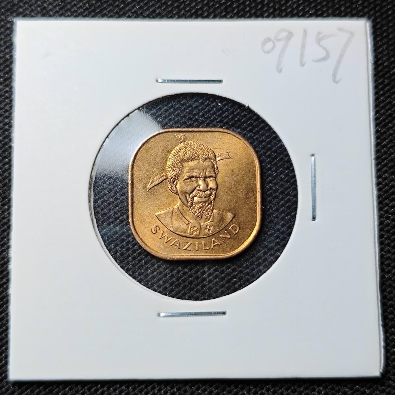 KK钱币收藏小铺 第309期 2月预留时间 周末发货 1975 斯里兰卡2分好品铜币