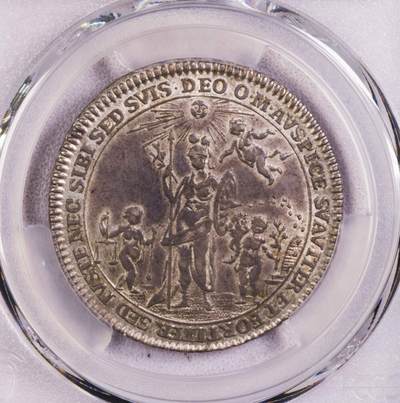 PCGS-AU58 1770德国施派尔菲利普主教继位半泰勒 季军 - PCGS-AU58 1770德国施派尔菲利普主教继位半泰勒 季军