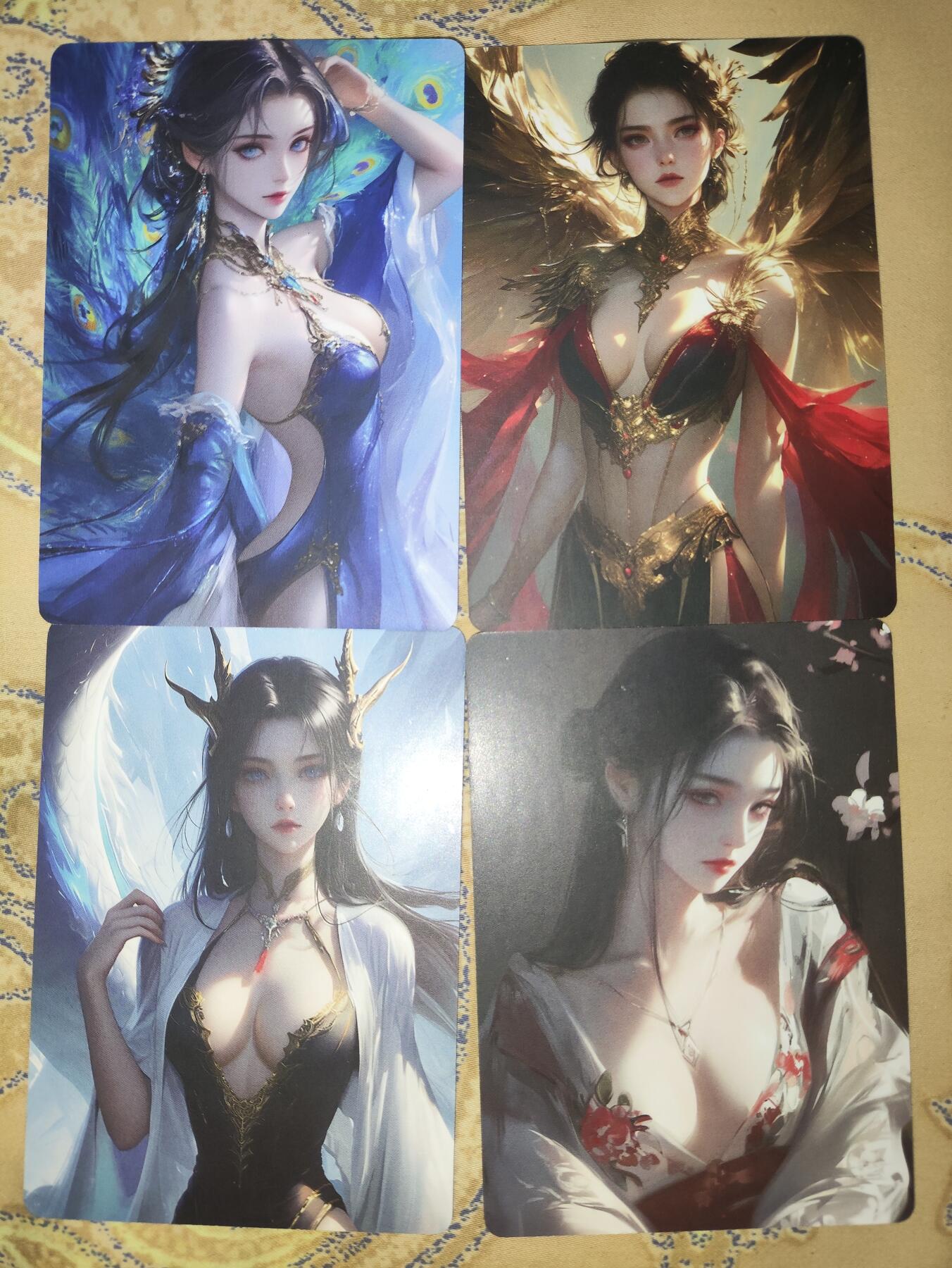 阳大大卡牌超级大甩拍第62期（周五晚上九点截拍，持续收拍品，进群福利早知道） 百魅西游 千妖百魅 妹卡第一弹 ALLin专属普卡一套 孔雀大明王+金翅大鹏+万圣+白鼠