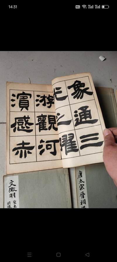 民国时期名碑帖选一套，一共20本，全部都是历代名人的书法字帖，保存完好，品相一流，非常难得 - 民国时期名碑帖选一套，一共20本，全部都是历代名人的书法字帖，保存完好，品相一流，非常难得