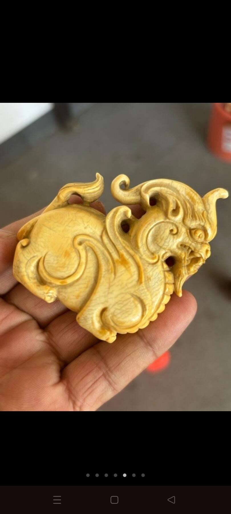 猛犸雕独角兽一个