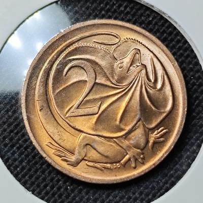 KK钱币收藏小铺 第309期 2月预留时间 周末发货 -  1980，澳大利亚两分好品