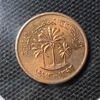 KK钱币收藏小铺 第309期 2月预留时间 周末发货 - 阿联酋1费尔 纪念币