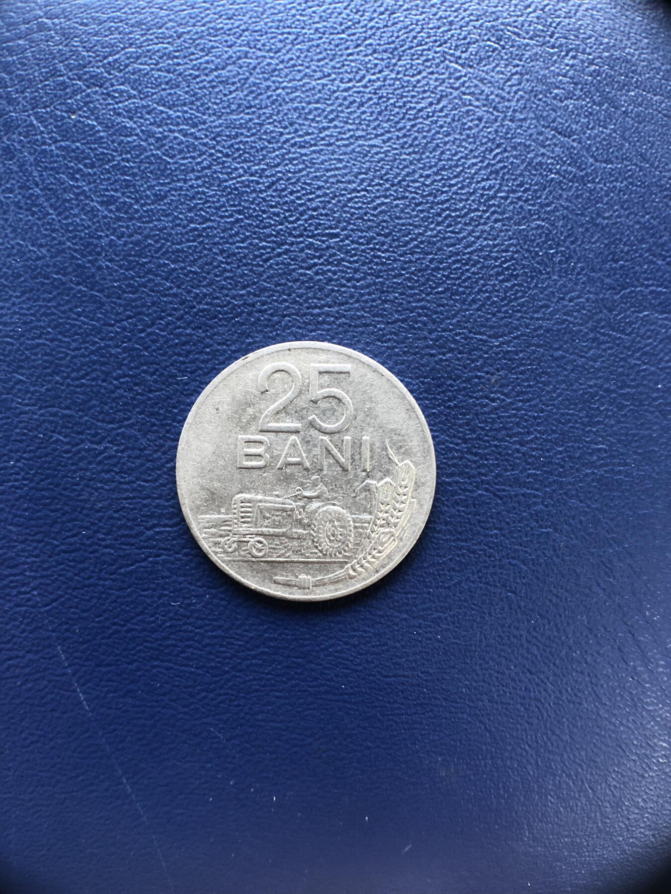 日本朝鲜俄罗斯多国纸币硬币 罗马尼亚1966年25巴尼