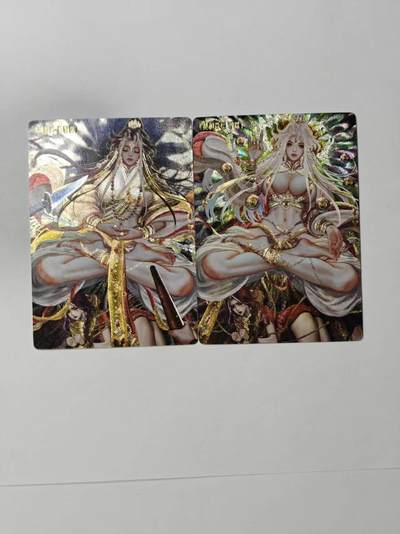 龙虎卡牌第46场 （无佣金，满120包邮，欢迎送拍） - 粗闪2张 卡玩帕克 异界水浒神姬-鲁智深