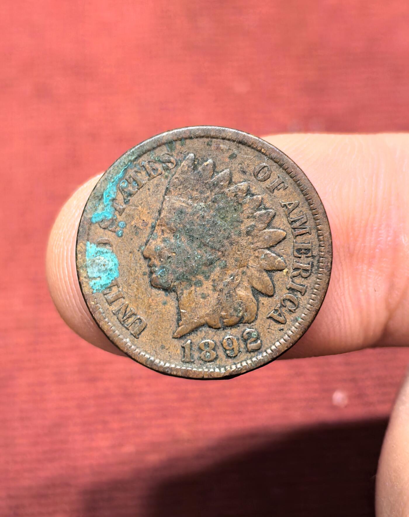南宋泉阁俄币 外币 国币 专场第十四期【送拍无额外佣金】 美国 1892年一分铜币 少见的美国早期铜币 通货好品