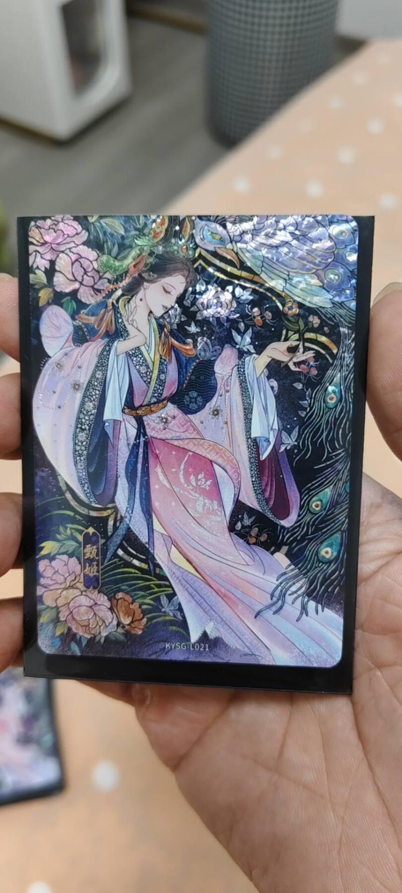 秋原瞳的小店第十八期（雨后夏天的那个傍晚🌆，泥土，青草，小青虾） 卡游3国漆彩甄姬001