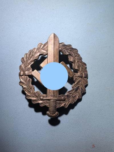 盛世勋华——号角文化勋章邮票专场拍卖第269期 - 德国（1939）铜级冲锋队（SA）体能奖章 带厂标