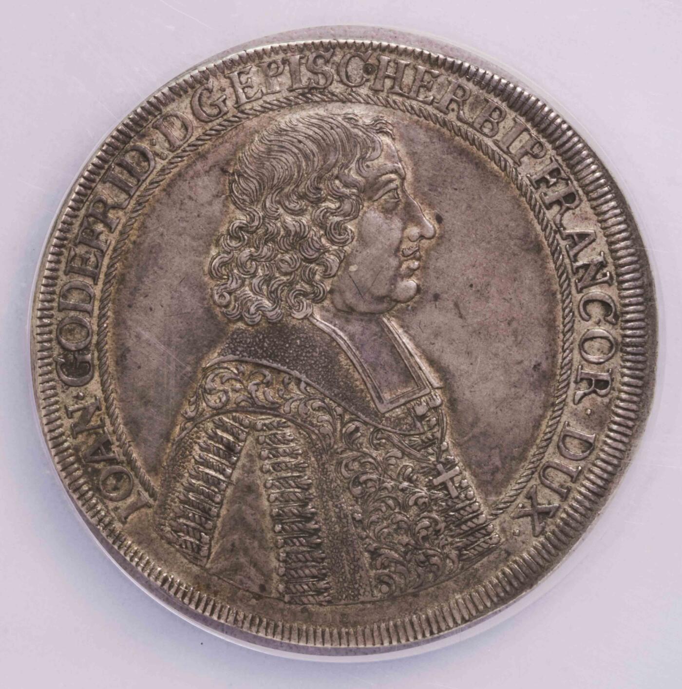 NGC-AU58 1693乌兹堡大主教大型泰勒冠军早期精美设计