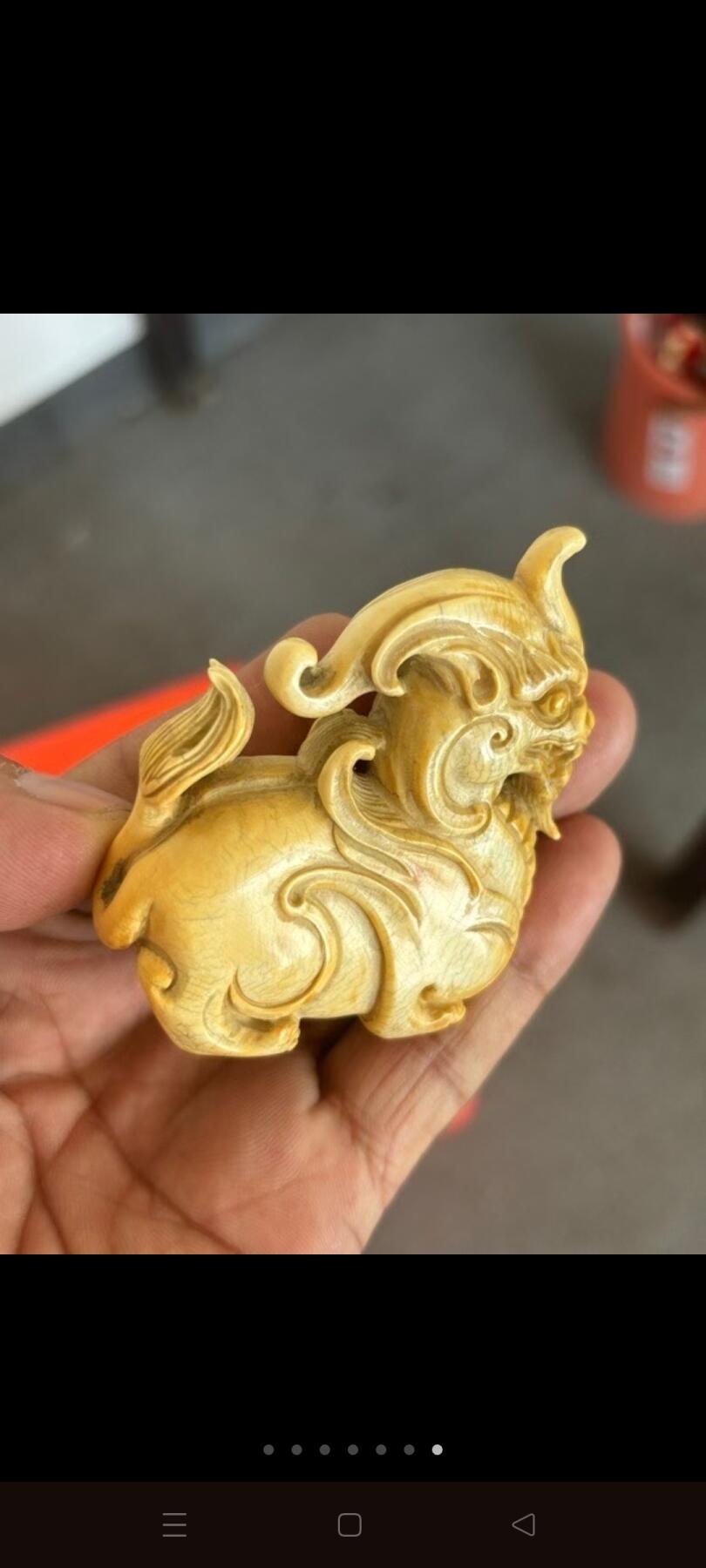 猛犸雕独角兽一个