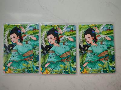 小怪兽卡牌第三十七期 （收拍品  不寄存 消费赠送随机裸卡） - 小花瓣裸卡3张