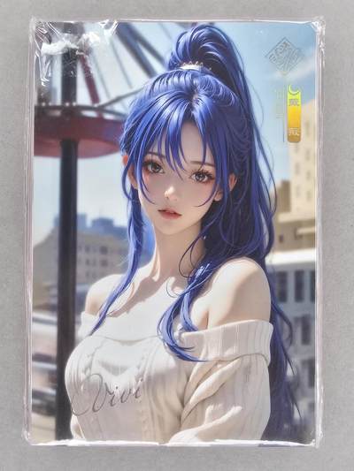 龙虎卡牌第46场 （无佣金，满120包邮，欢迎送拍） - A5版画 海贼王-薇薇