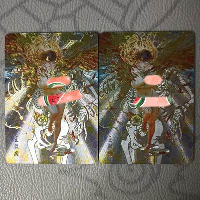 花开卡拍第31期（7月20号周日截拍，品控勿拍!!!拍品不寄存，运费5元，自制卡难免瑕疵，可能存在轻微撞角爆边等出厂瑕疵，品控介意勿拍！） - 燎原太虚幻境 王熙凤粗闪两张