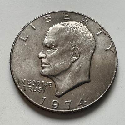🌹外币初藏🌹🐯2025年第78场  每周二四六晚8️⃣点 接代拍 - 美国1974年大¥1