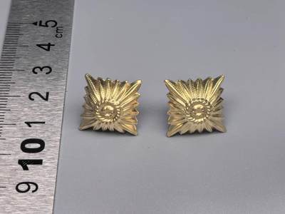 小驴勋章奖章收藏7月19日星期六晚18点拍卖（有偿代拍送拍规则在简介最后，参拍须阅读规则后再参拍，关系到运费包装发货时效真假辨别等关键信息） - 肩章军衔星章一对