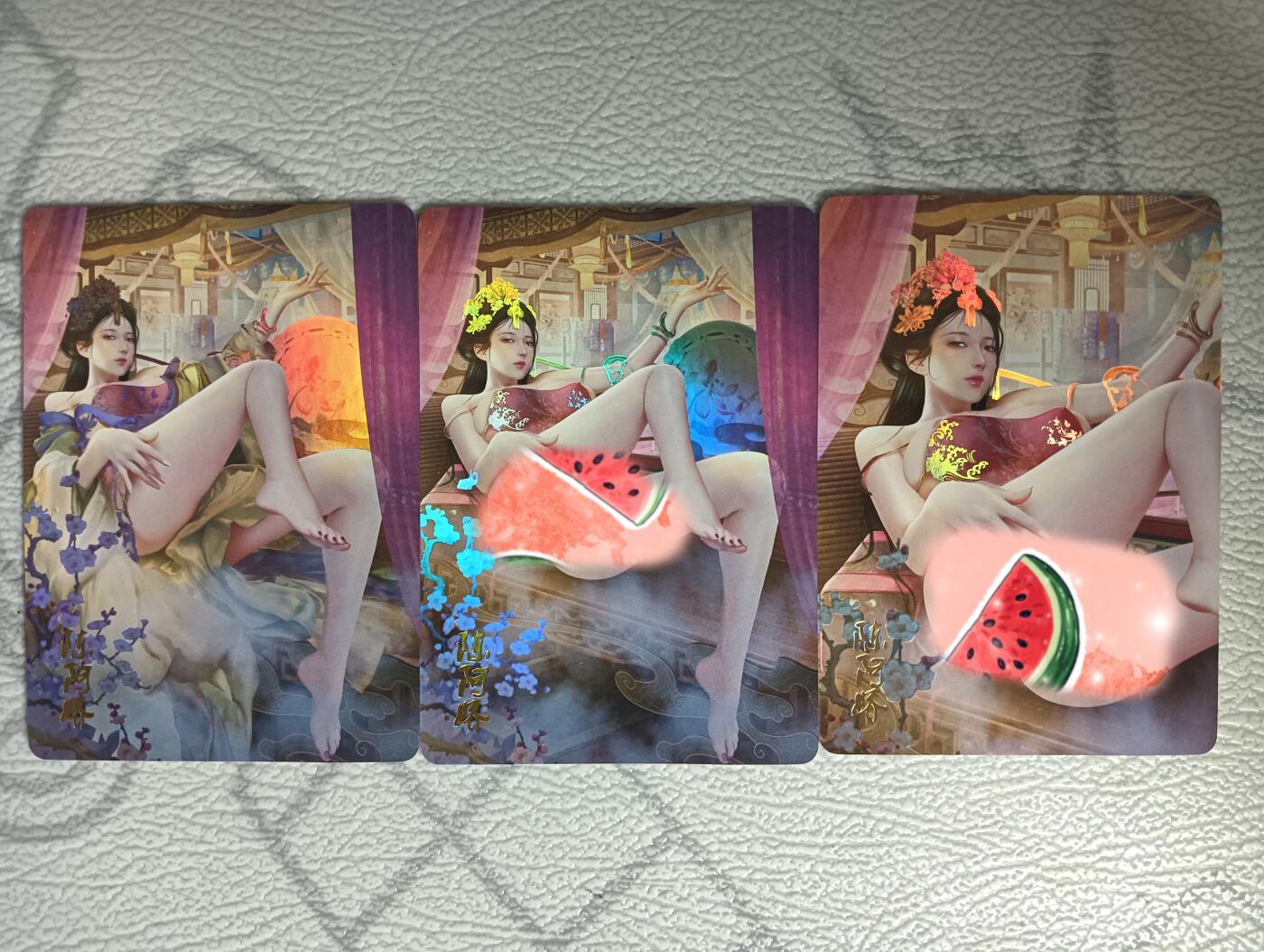 花开卡拍第31期（7月20号周日截拍，品控勿拍!!!拍品不寄存，运费5元，自制卡难免瑕疵，可能存在轻微撞角爆边等出厂瑕疵，品控介意勿拍！）