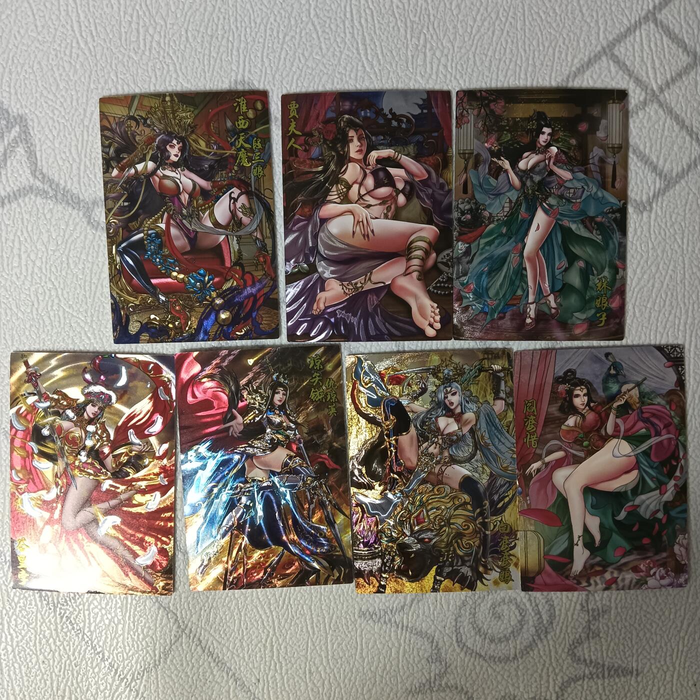 花开卡拍第31期（7月20号周日截拍，品控勿拍!!!拍品不寄存，运费5元，自制卡难免瑕疵，可能存在轻微撞角爆边等出厂瑕疵，品控介意勿拍！）