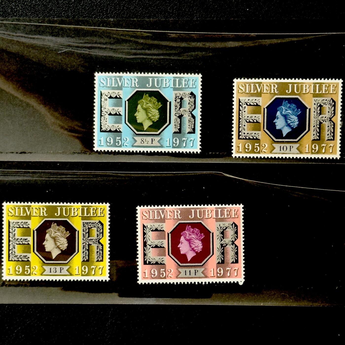 英国1977年女王登基25周年纪念邮票集- 小葵🌻钱铺- 小葵🌻钱铺- 麦稀奇