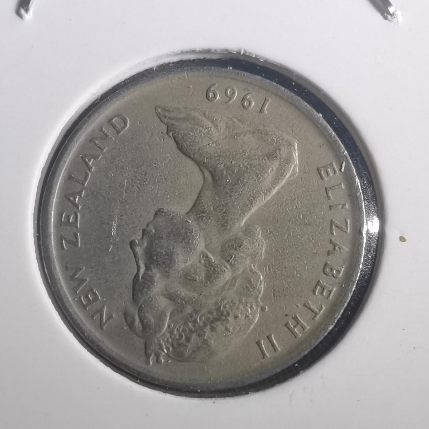 沼泽如烟--第787场 新西兰1969年五分