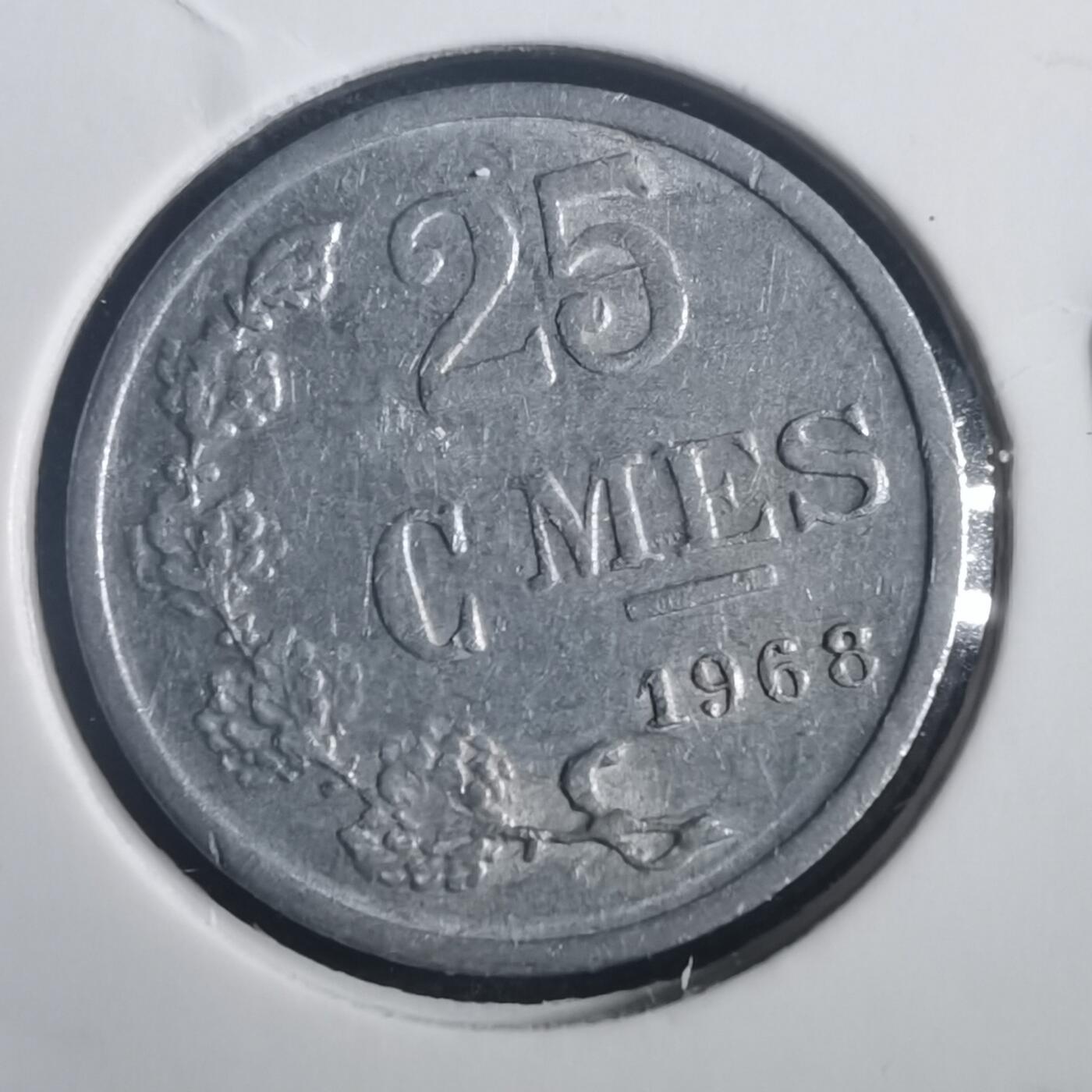 沼泽如烟--第787场 卢森堡1968年25分
