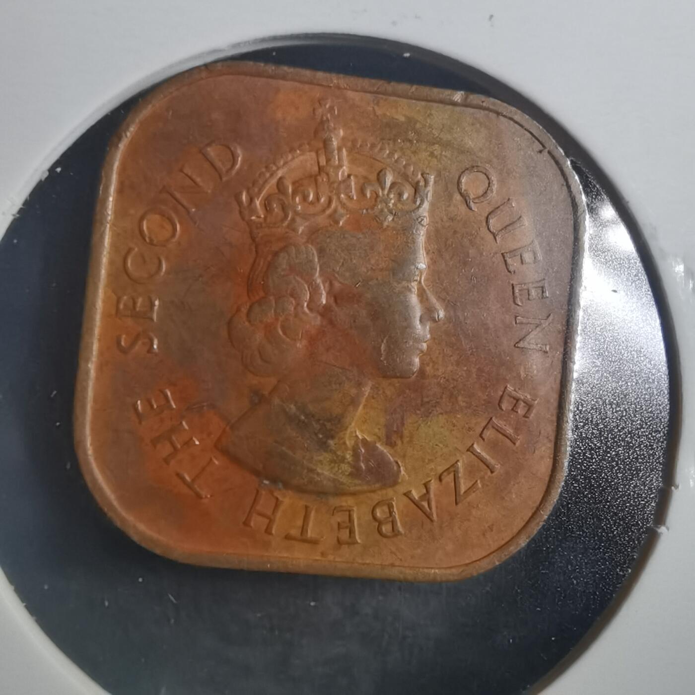 沼泽如烟--第787场 英属马来亚婆罗洲1961年一分