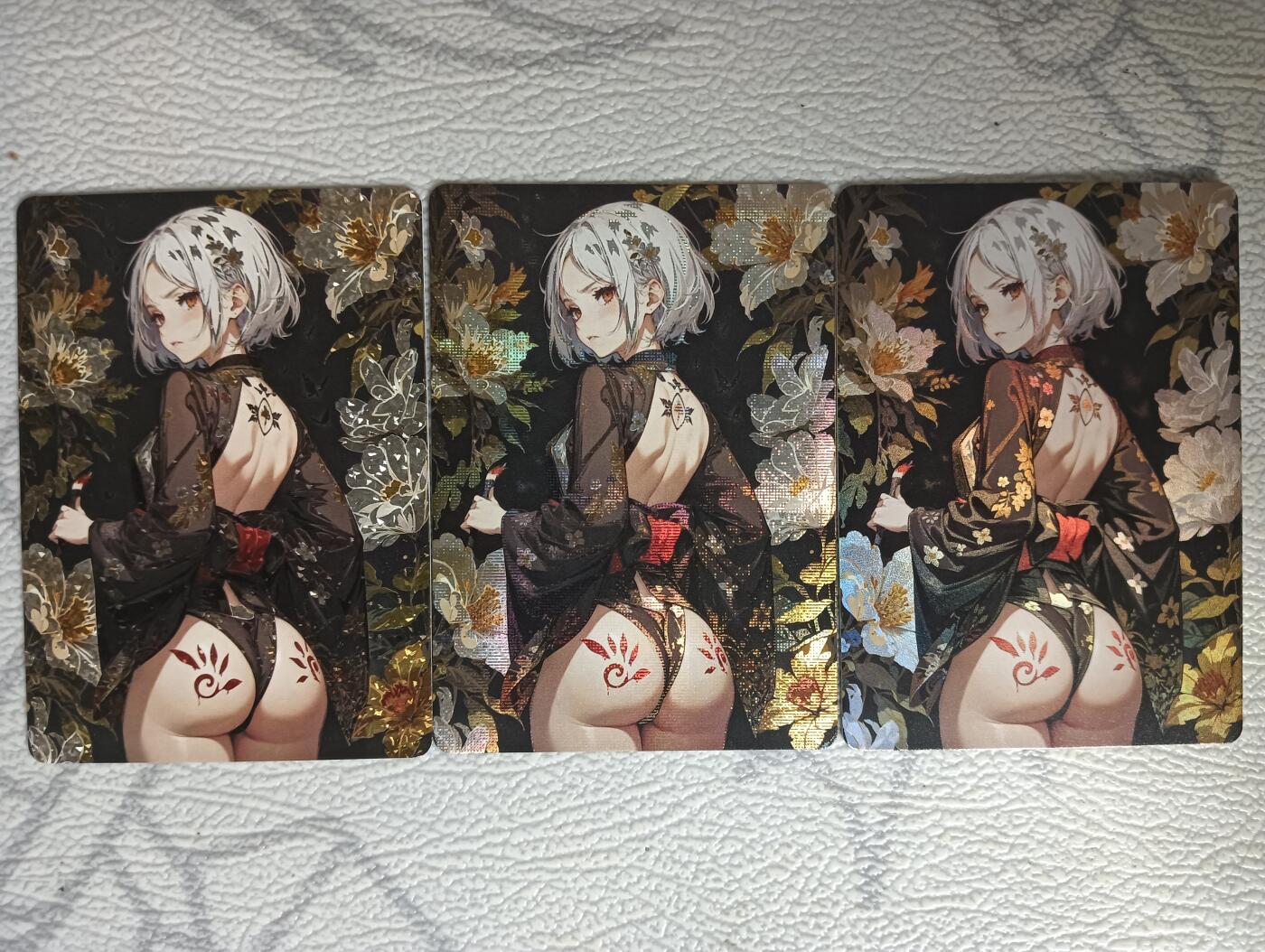 花开卡拍第31期（7月20号周日截拍，品控勿拍!!!拍品不寄存，运费5元，自制卡难免瑕疵，可能存在轻微撞角爆边等出厂瑕疵，品控介意勿拍！）