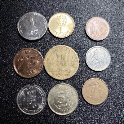 泉币菌-第55场-各国散币场 - 各国散币 9枚