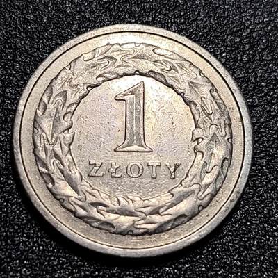 泉币菌-第55场-各国散币场 - 波兰1994年1兹罗提 硬币 鹰 