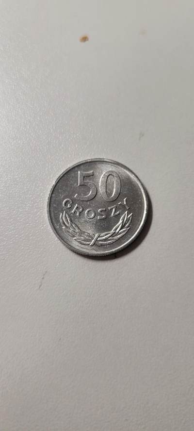 2025第二十期 波兰 1985年 50格罗申 铝币 