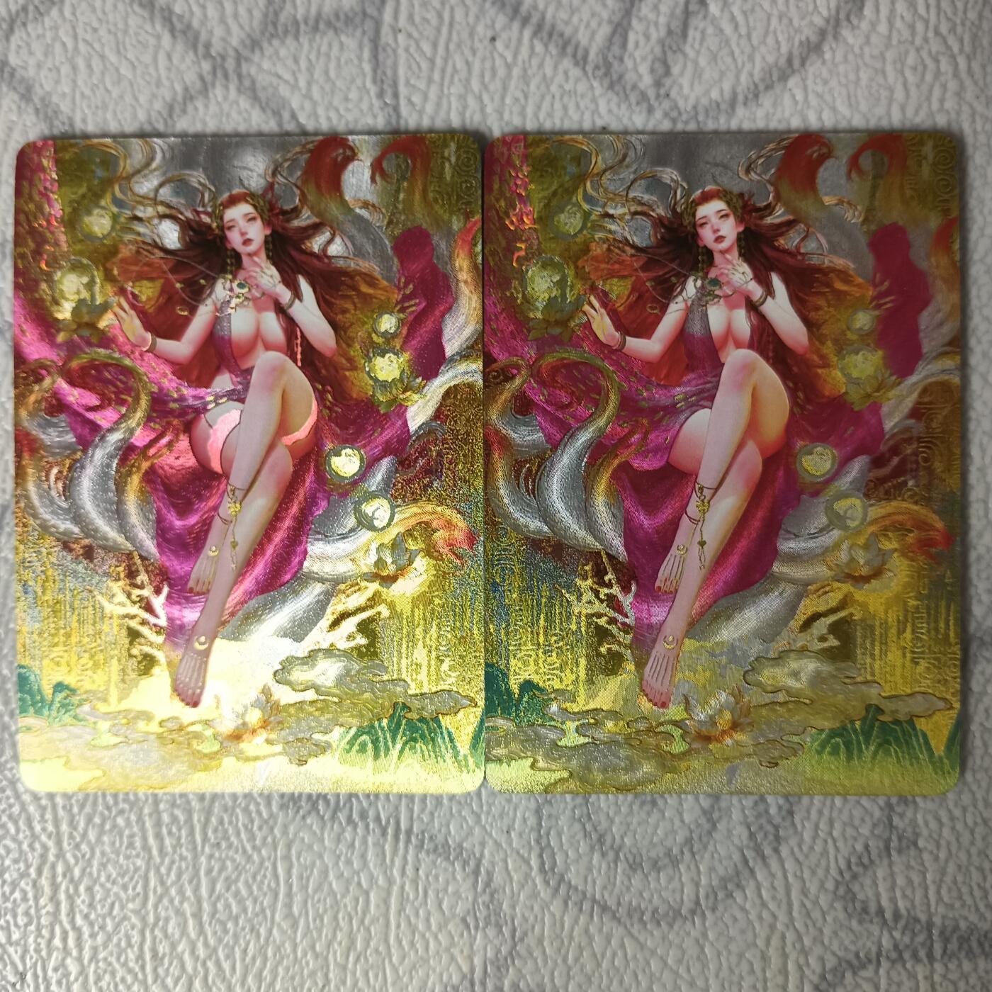 花开卡拍第31期（7月20号周日截拍，品控勿拍!!!拍品不寄存，运费5元，自制卡难免瑕疵，可能存在轻微撞角爆边等出厂瑕疵，品控介意勿拍！）