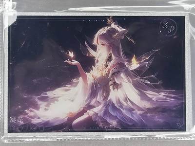 龙虎卡牌第46场 （无佣金，满120包邮，欢迎送拍） - A5色纸版画-凝光