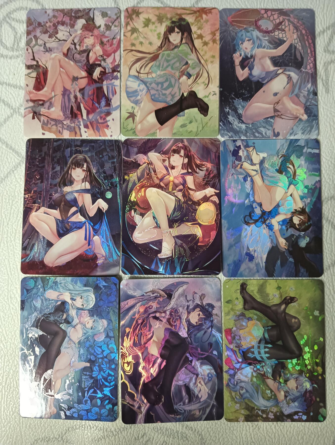 花开卡拍第31期（7月20号周日截拍，品控勿拍!!!拍品不寄存，运费5元，自制卡难免瑕疵，可能存在轻微撞角爆边等出厂瑕疵，品控介意勿拍！）