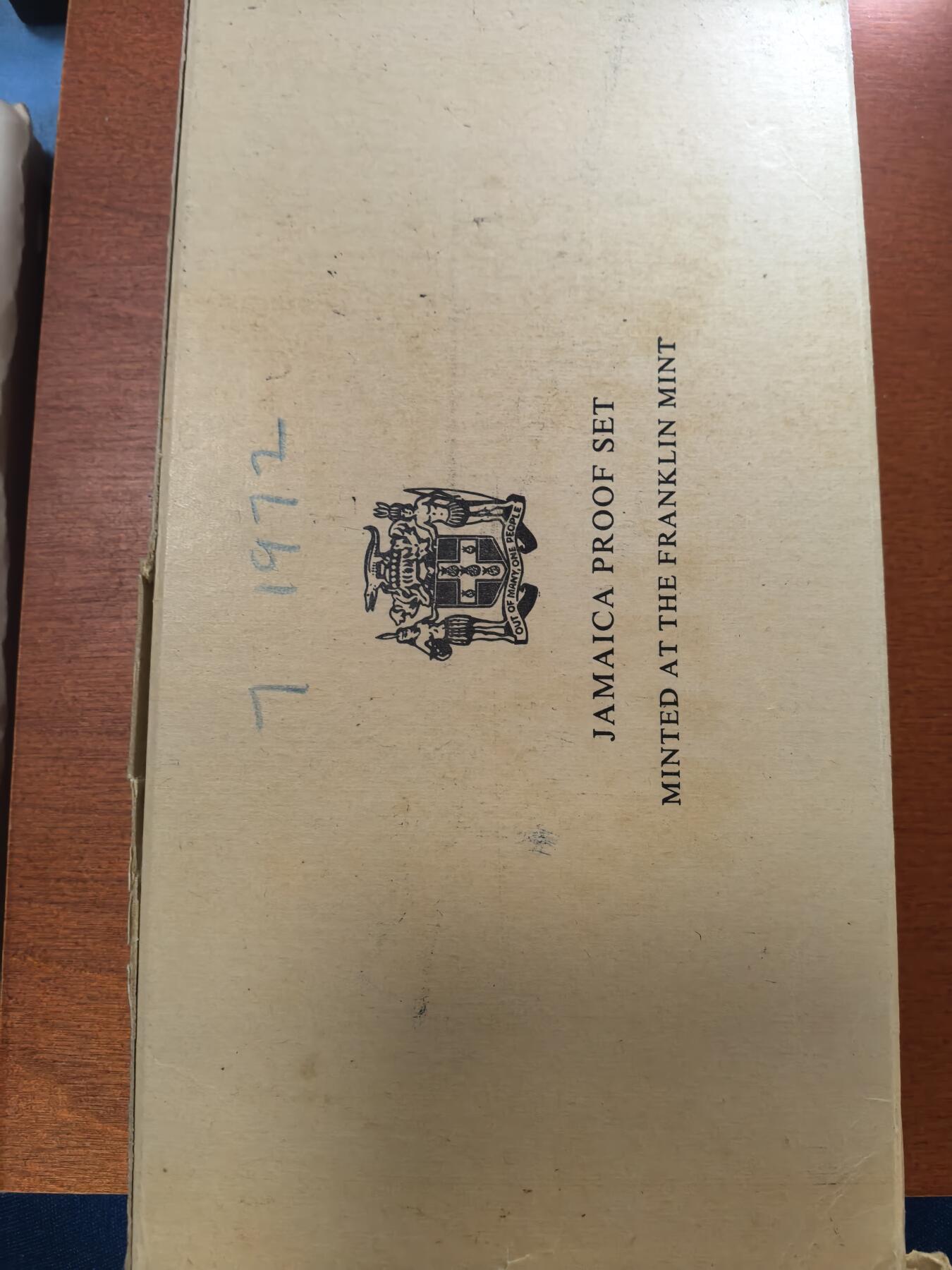 长老汇蛇年精选第二十五场拍卖 1972牙买加7枚精制套币，盒证全