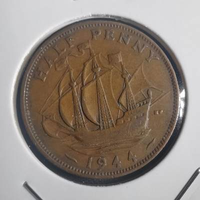 沼泽如烟--第784场 - 英国1944年半便士