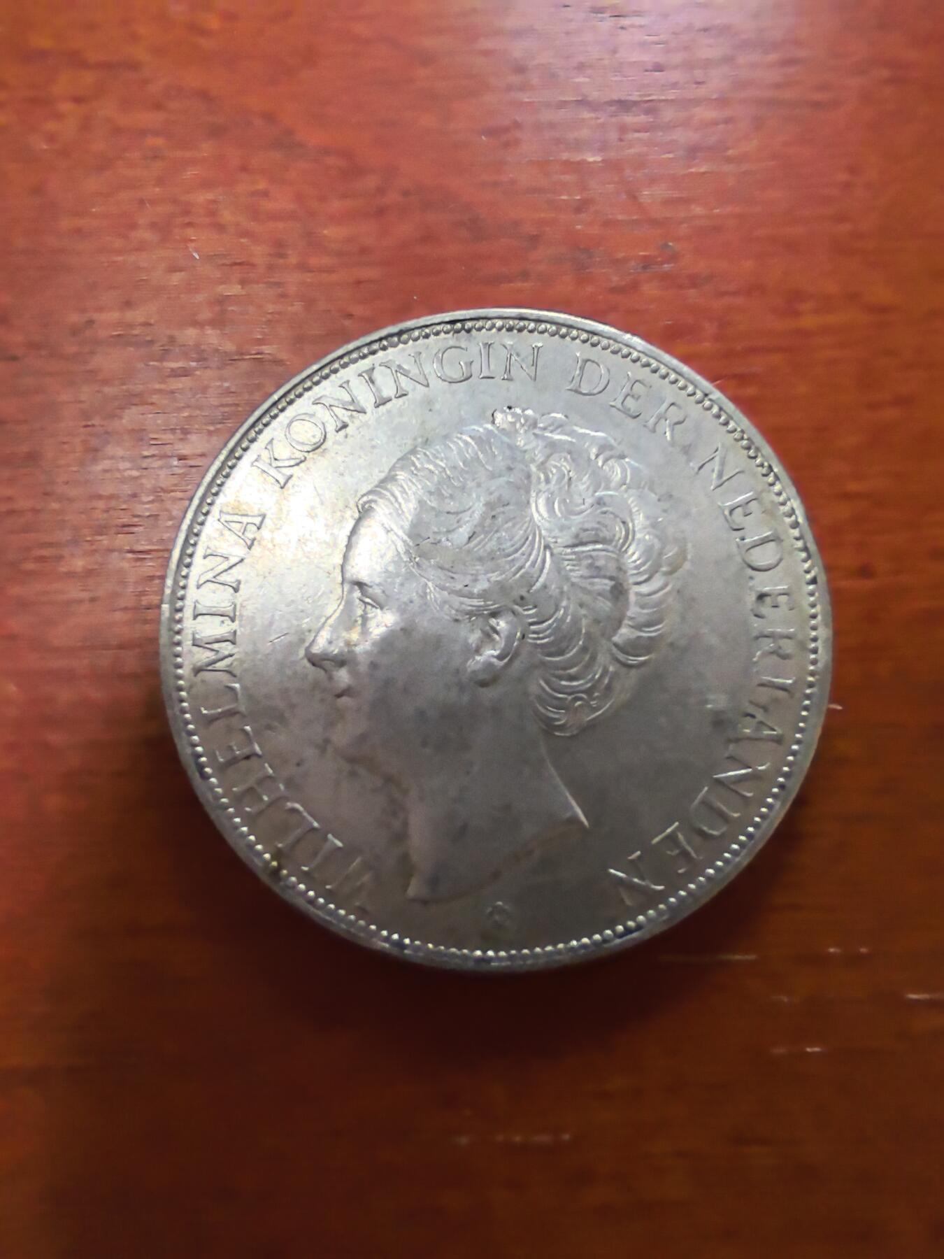 长老汇蛇年精选第二十五场拍卖 1937 荷兰威廉明娜2.5盾银币