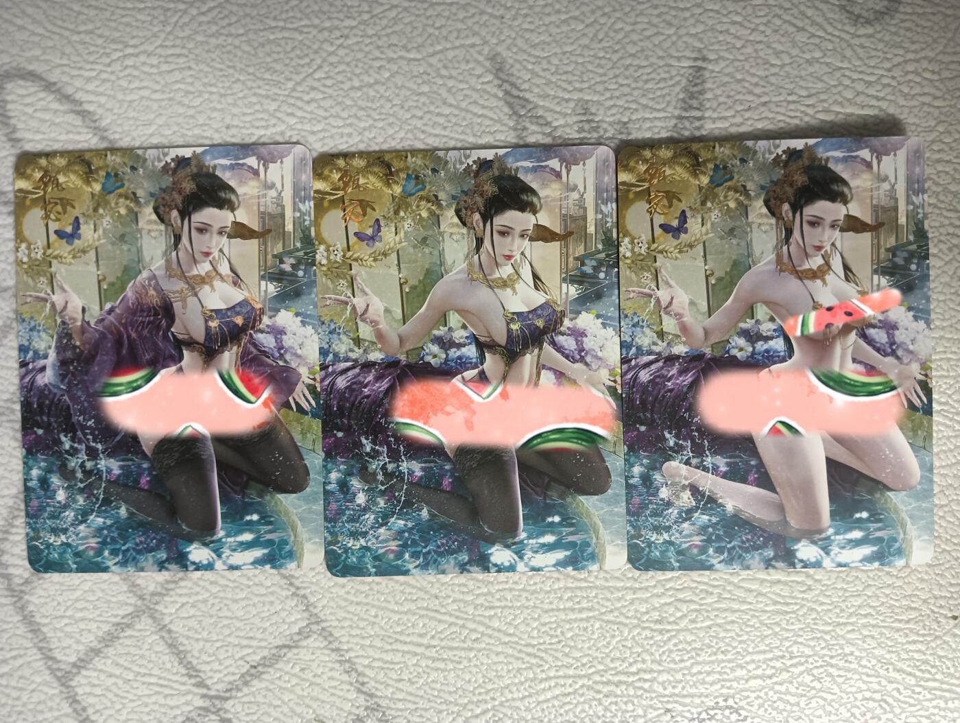 花开卡拍第31期（7月20号周日截拍，品控勿拍!!!拍品不寄存，运费5元，自制卡难免瑕疵，可能存在轻微撞角爆边等出厂瑕疵，品控介意勿拍！）