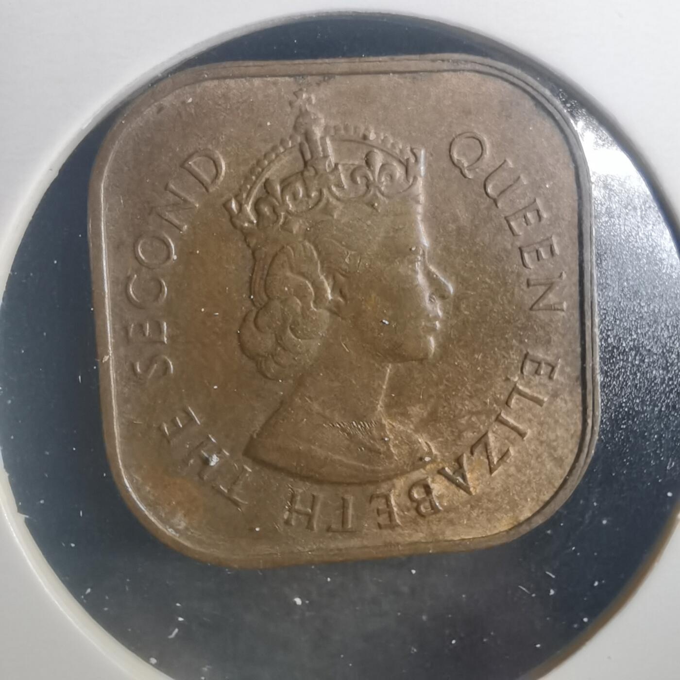 沼泽如烟--第787场 英属马来亚婆罗洲1958年一分