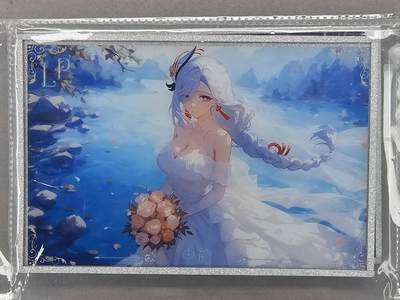 龙虎卡牌第46场 （无佣金，满120包邮，欢迎送拍） - A5色纸版画-申鹤